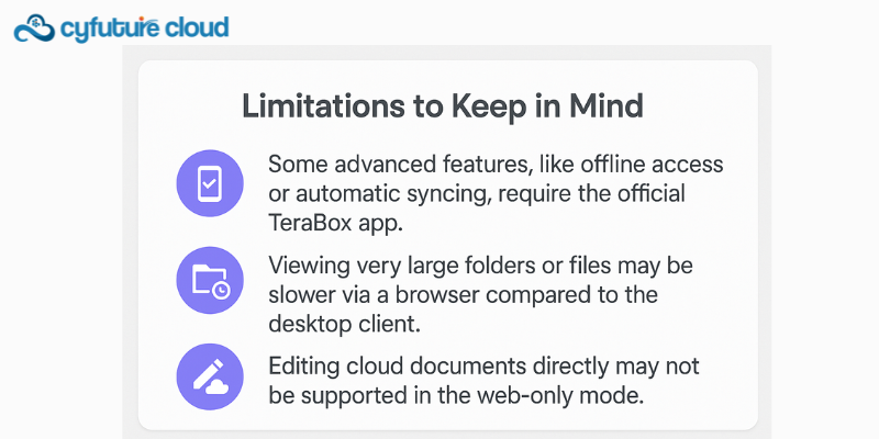Limitations to Keep in Mind